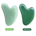 thumbnail image 2 of Gua Sha Scraping Massage Tool Natural Jade Stone Guasha Board Gua Sha Facial Body Tool for SPA Acupuncture Therapy Trigger Point Treatment, 2 of 9