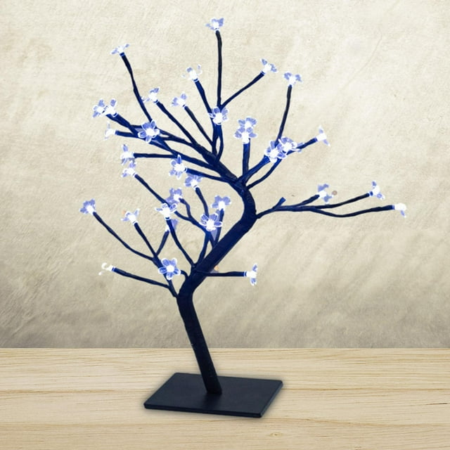 Luces LED en forma de , lámpara de mesa, adorno de escritorio, luz LED para bonsái, rama de luz LED para aula, hogar, miembros de la