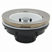 Perfect Putty SinkStrainer, D1-1/2", Brass, Plstic, Chrome 59-3000
