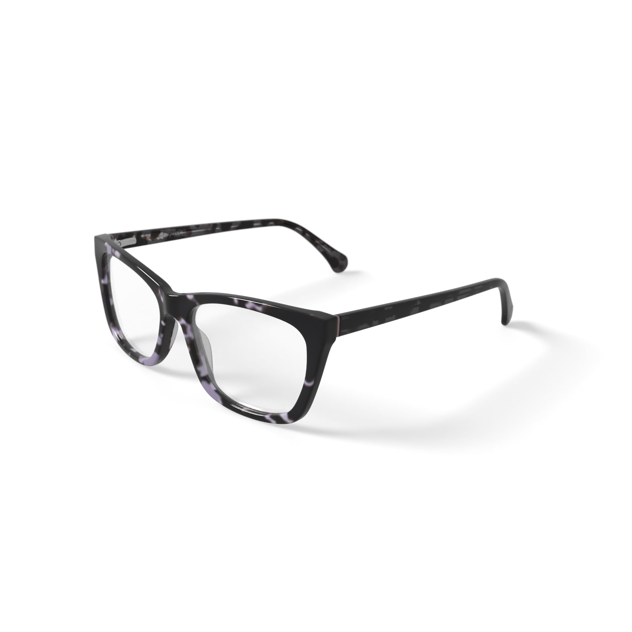True Religion Women's Shirley Square Prescription Eyeglasses with Case, Black
