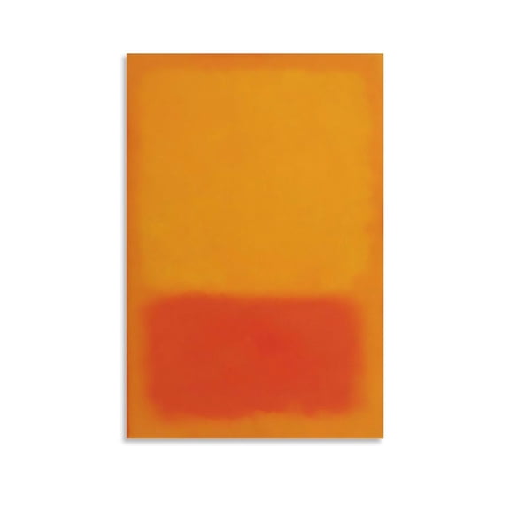 Untitled (1968) by Mark Rothko Painting Poster2 Canvas Poster Wall Art Picture Prints Hanging Photo Gift Decor Home Posters Artworks 12x18inch(30x45cm)