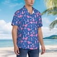 thumbnail image 5 of Daiia Science Experiment Hawaiian Shirt for Men Gentle Cotton Regular Short Sleeve Casual-3X-Large, 5 of 9
