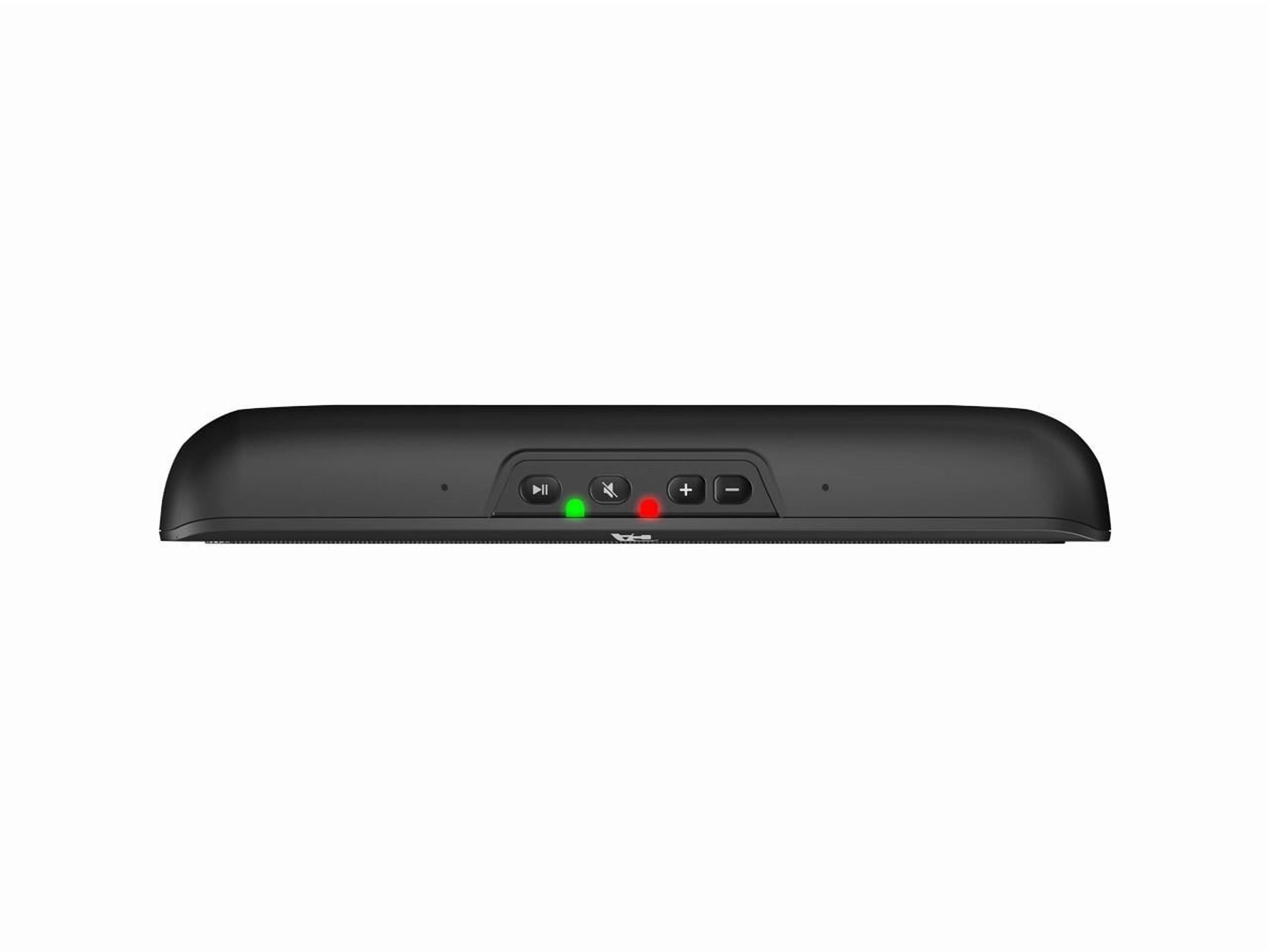 Cyber Acoustics Barra De Altavoz USB  CA-2890  - Altavoz Estéreo Alimentado Por USB, Se Sujeta Facilmente Al Monitoreo Controles Practicos