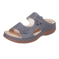 thumbnail image 3 of RotHome Womens Sandals Comfortable Platform Wedge Sandals for Women Dressy Casual Summer Shoes Orthopedic Sandals with Soft Arch Support Wide Width, 3 of 8