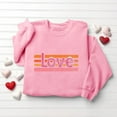 thumbnail image 2 of KIHOUT Fashion Sweatshirt for Women Valentine's Day Women's Casual Printed Thin Sweater Long Sleeve Round Neck Shirt Tops, 2 of 9
