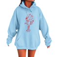 thumbnail image 1 of Chandail à Capuche pour Femmes Élégant Basique Manches Longues Col Rond Décontracté Doux Confortable pour l'Hiver, 1 of 5