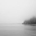 thumbnail image 2 of Colligan, Lynann 15x15 White Modern Wood Framed Museum Art Print Titled - Foggy Coast 2, 2 of 4