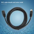 thumbnail image 5 of 5 Pin MIDI Keyboard Extension Cable Stable DIN Male to Female Adapter Cable for Electronic Piano MIDI Guitar 9.8ft, 5 of 5