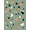Sage Green, Pattern 3, variant on ODIKA Geometric Atomic Motif Minimalist Border Hallway Abstract School Stain Resistant Flatwoven for Entryway, Kitchen, Mudroom