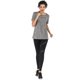 thumbnail image 2 of TFixol Camiseta de yoga de manga corta para mujer Camiseta de entrenamiento para correr de secado rápido, 2 of 8
