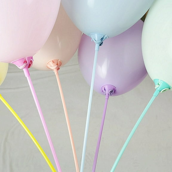 KALLORY  100 Pcs/Set Table Balloon Stand Column Wedding Decoration Balloons