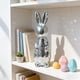 thumbnail image 5 of Adorno Decorativo de Conejo de Pascua de Vidrio con Mosaicos, Ideal para Fiestas y Decoración de Mesas Del Hogar., 5 of 7
