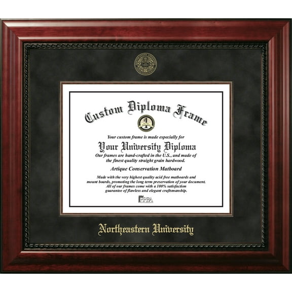 Northeastern University 14w x 11h Executive Diploma Frame