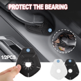 thumbnail image 2 of 1/2PCS Silicone Car Wiper Arm Bottom Hole Protective Cover Windshield Wiper Sleeve Auto Accessories For VW RLINE POLO golf GTI R 2PCS Transparent VW, 2 of 6
