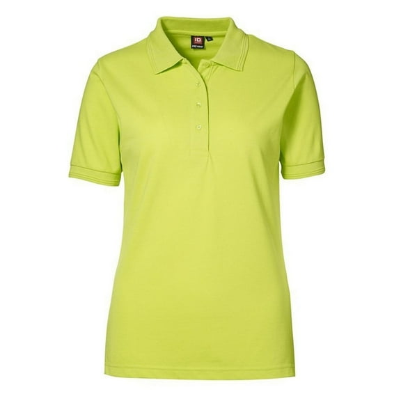 ID Womens Pro Wear Short Sleeve Regular Fitting Classic Polo Shirt