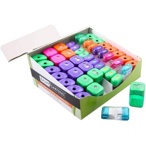 Baumgartens Retail Display Kit Pencil Sharpener Assorted Colors (15592)