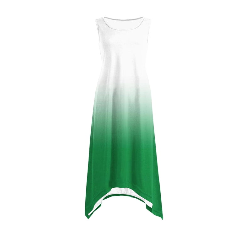 Viikei Summer Dresses for Juniors,Women's Tiered Ruffle Short Sleeve Dress,Womens Dresses Sleeveless Round Neck Drawstring Casual Ruffle A-Line Mini