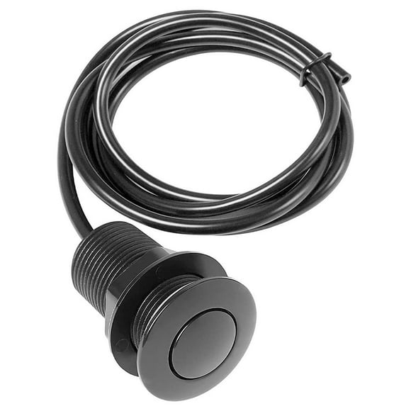 1.5m Hose Garbage Disposal Air Switch Food Waste Disposal Device Push Button Kit