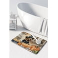 thumbnail image 3 of Carolines Treasures DAC1826RUG 19 x 27 in. Unisex Yorkie Fall Kitchen Pumpkins Memory Foam Kitchen Mat, 3 of 5
