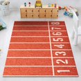 thumbnail image 2 of DISHAN Football Rug Decorative Noise Reduction Modern Sport Nursery Rug Floor Carpet, 2 of 4