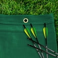 thumbnail image 2 of Archery Backstop Nets - Green [10ft x 20ft] – High-quality netting made from close mesh knitted HTTP with backstop system, perfect for protecting archers & spectators in practice or tournament., 2 of 6