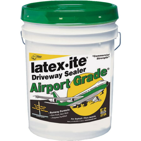 Latex-ite Airport Grade II Driveway Sealer and (Best Driveway Crack Filler)