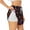 White, variant on Lgbt Rainbow For Pride Printed 2 in 1 Women's Workout Shorts for Athletic Gym Running Shorts with Phone Pockets-Medium