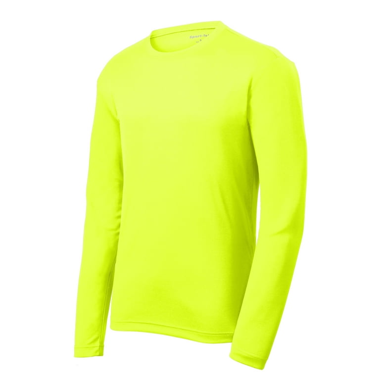 Neon yellow cheap long sleeve
