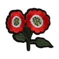 thumbnail image 2 of Vaidha 6 Pcs Badge Brodé de Roses Tissu Patch Applique Décor DIY, 2 of 3