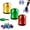 Color E, variant on Powerful Magnetic Screwdriver Ring - 1/4 inch/6.35 mm Universal Magnetic Screwdriver Holder with Removable Screwdriver Head Holder for Hex Screwdrivers and Electric Screwdrivers