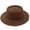 Coffee, variant on French Style Straw Hat, Solid Color Dome Top Boater Hat for Women and Men, Unisex Casual Summer Hat for Daily Fashion Wear and Outdoor Beige