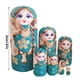thumbnail image 3 of Juego de muñecas rusas apilables de madera, 7 juguetes hechos a mano para niños, decoración para el día del niño, cumpleaños, habitación, regalo deseado, 3 of 6