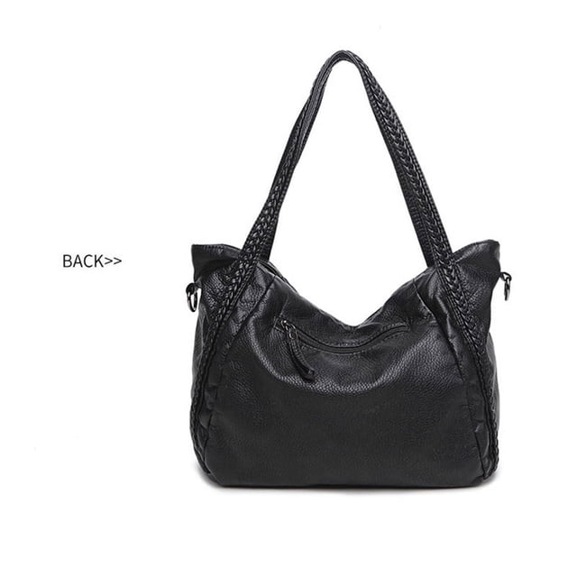 1 Uds. Bolso de piel sintética suave para mujer, bolsos cruzados para mujer, bolsos de hombro