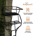 thumbnail image 3 of Big Game Guardian DXT Portable 2 Hunter Tree Ladder Stand, 18 Foot (3 Pack), 3 of 9