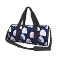 thumbnail image 1 of Fotbe Mom And Baby Owls Bolsa Deportiva de Lona Plegable con Estampado, Bolsa de Gimnasio con Bolsillo Seco/Húmedo, Bolsa de Viaje Ultraligera de Gran Capacidad, 1 of 6