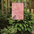 thumbnail image 2 of Carolines Treasures BB5419GF The Best Mom in the World Pink Flag Garden Size  Small multicolor, 2 of 3