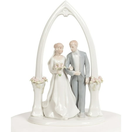 Newly Wed Bride and Groom Cake Topper