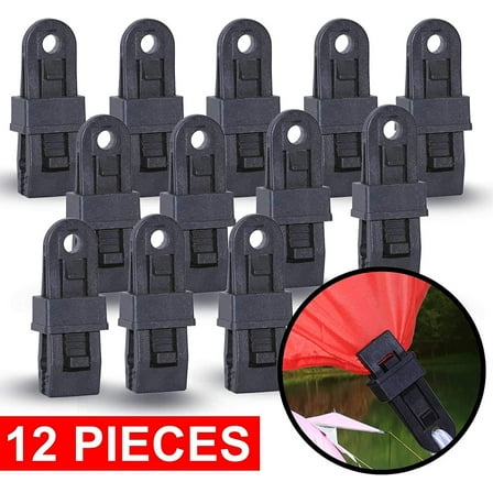 Wellmax Heavy Duty Tent Tarp Clips