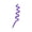 Purple, variant on Purple Purple Corrugated Bendable Straws Set Of 8 Extendable Design For Birthday Party Drinks Reusable Plastic For Festive Occasions