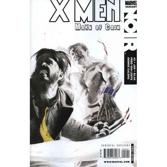 X-Men Noir: Mark of Cain #2A VF ; Marvel Comic Book