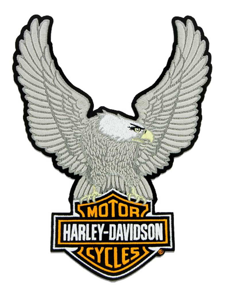 Harley Davidson Live To Ride Eagle Patch Emblem Motorcycle Vest EM009393 