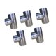 thumbnail image 5 of 5 conectores de tubo de 3 vías, accesorios de 25 mm, para muebles, piezas de fijación de juntas, abrazaderas de riel final fáciles de instala, 5 of 8