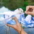thumbnail image 5 of Hamster Carrier Bag Pet Sling Carrier Lightweight Rat Dwarf Hamsters Travel Case Portable Pouch for Small Pets, 5 of 7
