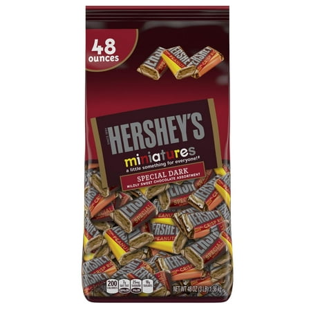 Product of Hershey's Special Dark Chocolate Miniatures, 48 oz. [Biz