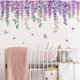 thumbnail image 4 of Autocollants Fentre Fleurs T Printemps Pegatinas anticolisión Suspendues Fleurs Glycine Violet Stickers Vitre Anti-adhsifs Fentre Porte Salle De Bain, 4 of 5