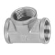 thumbnail image 4 of Conector De Tubería Roscado En T De Acero Inoxidable 304, Accesorios Resistentes De 3 Para Soporte De Tubería Industrial De Bricolaje, Con Fácil Instalación Para, 4 of 7