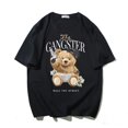 thumbnail image 1 of Camiseta de manga corta con estampado de oso de dibujos animados para hombre y mujer, Top de algodón de alta calidad, ropa de moda de gran tamaño, Envío Gratis xuanjing unisex, 1 of 2