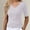 White, variant on TRUBKH Compression Shirts Woman Mid Elbow Length Sleeve V Neck Crop Tops Going Out Tops Waist Slimming Tops for Women Tunic Top Basic Tees Y2k Clothes Athletic Top Stretchy Tops Green L