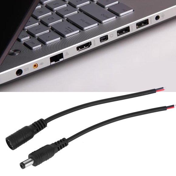 Durable Reliable Barrel Power Plug, Stable Practical Power Plug, Easy To Install Small Appliances Digital Products For LED Strip Light CCTV Camera
