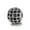 A Black CZ, variant on MATROOY 5Pcs Copper Micro Pave Grade AAA CZ European Round Spacer Beads For Diy Jewelry-D Black CZ